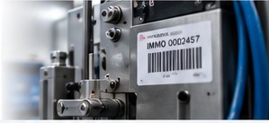Équipement industriel identifié par étiquette